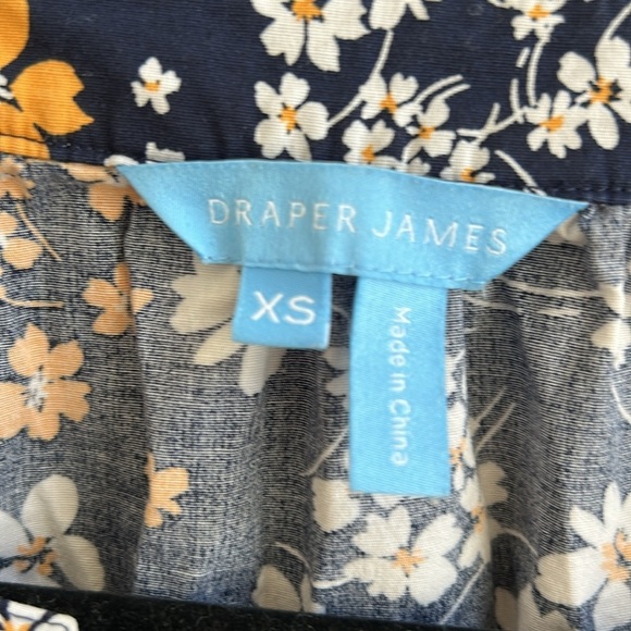 Draper James Lucinda Popover Dress Fall Fields Size XS - Picture 7 of 10